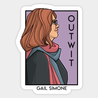 Outwit Sticker